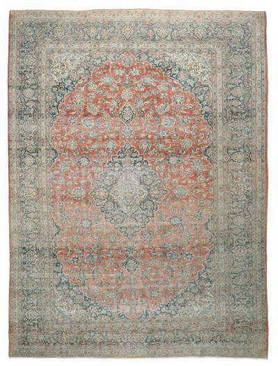 İRAN EL DOKUMA HALI TURUNCU 286x386