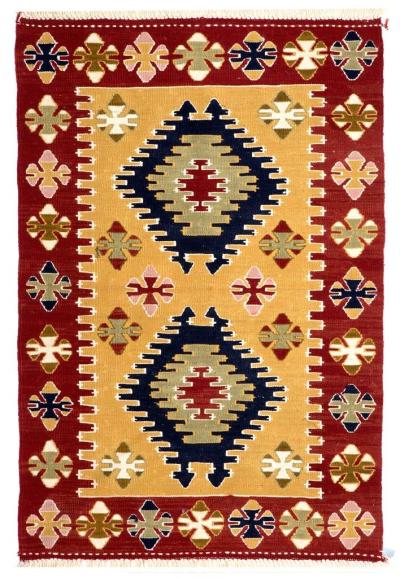 SARIGOL HANDWOVEN RUG MULTI 79x122