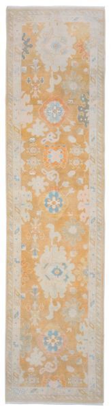 ANTIQUE OUSHAK 1818-21 BEIGE-BROWN-2.9x11.6-33.64
