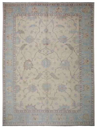 ANTIQUE OUSHAK RUG 05 BEIGE 8.8*12.0