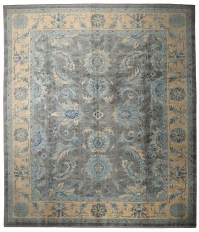 Antiq Oushak Rug II 11.81 - 13.52 - 159.65