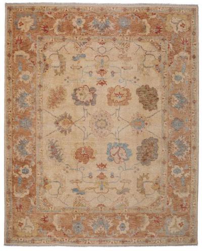 Antiq Oushak Rug 8.04 - 9.28 - 74.63