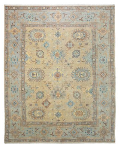 ANTIQUE OUSHAK RUG 10 CREAM 7.9*9.4