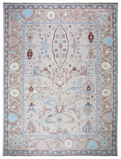 Antiq Oushak Rug II 9.84 - 13.78 - 135.63