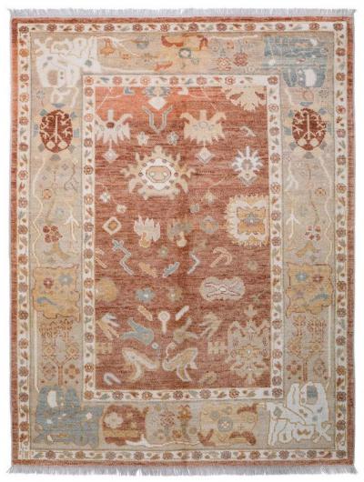 Antique Oushak Rug II 5.61 - 7.68 - 43.07 4244755512241