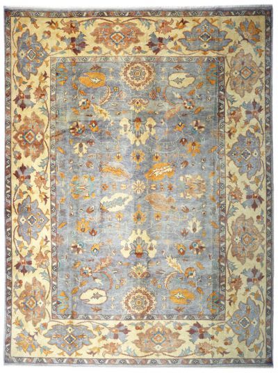 Antiq Oushak Rug II 9.97 - 12.96 - 129.25