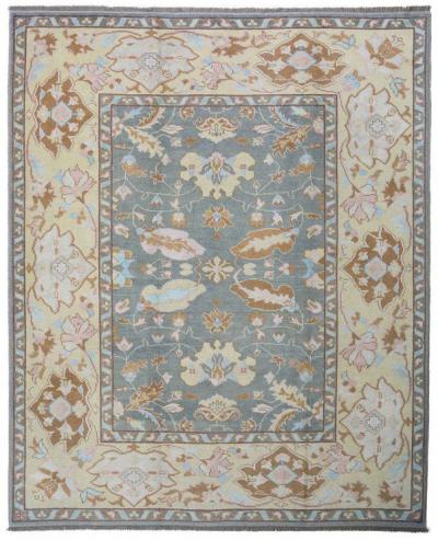Antiq Oushak Rug 6.96 - 9.42 - 65.49
