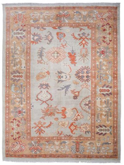 Antique Oushak Rug II 5.58 - 8.01 - 44.65