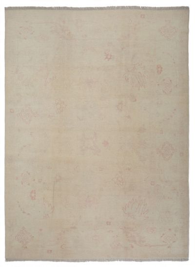 ANTIQUE OUSHAK RUG 51 CREAM 6.9*9.4