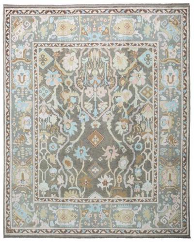 Antiq Oushak Rug 7.97 - 9.71 - 77.42 