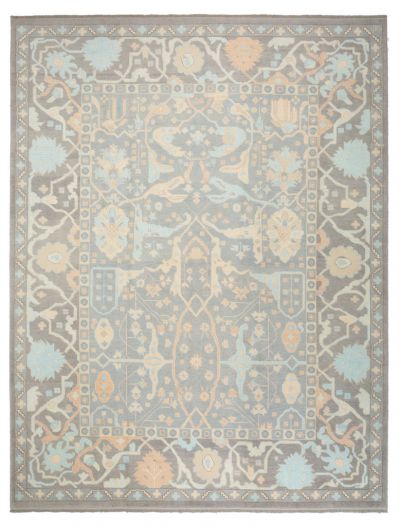 ANTIQUE OUSHAK RUG BB-2 GRAY 9.0*11.8