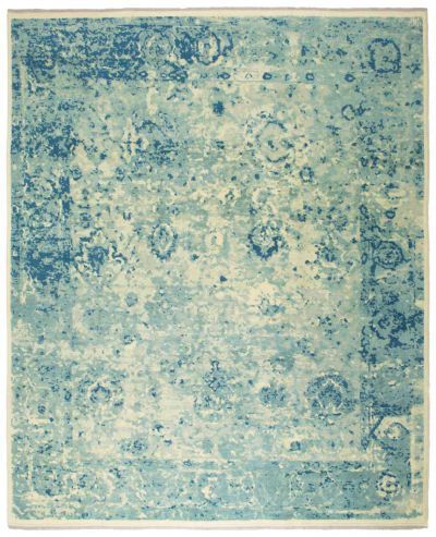ANTIQ OUSHAK RUG NEOANTIQ-1 BLUE 13.3*9.9