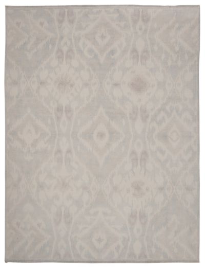 ANTIQUE OUSHAK IKAT-08 BEIGE-9x11.8-106.2
