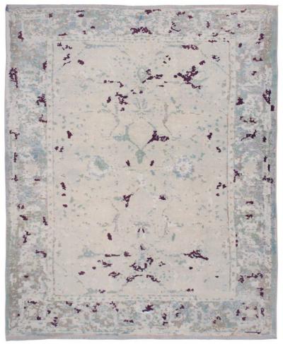 ANTIQUE OUSHAK US-06 BEIGE BROWN-7.9x9.8-77.42