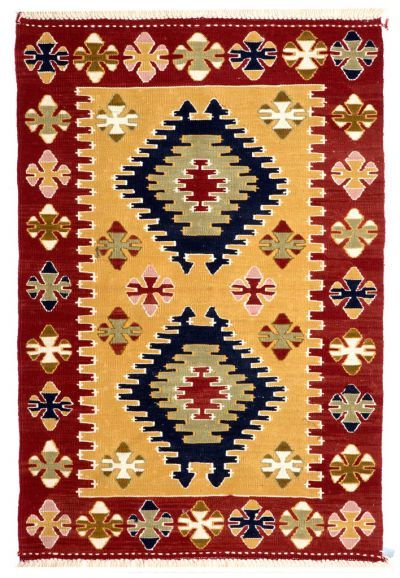 SARIGOL MEDIUM THIN KILIM 2.59 - 4 - 10.37