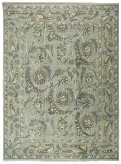 ANTIQ OUSHAK RUG SUZANI GRAY 10.4*7.9
