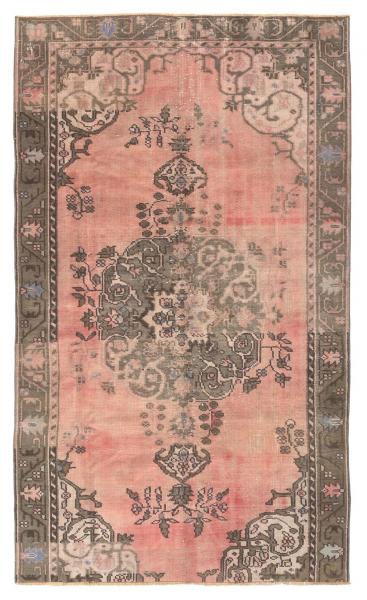 VINTAGE ANATOLIAN RUG CLASSICAL BEIGE 4.4*7.4