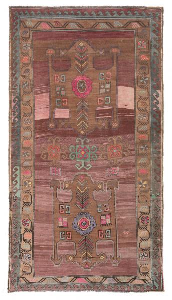 VINTAGE KARS CLASSICAL RUG BROWN 5.2*10.2