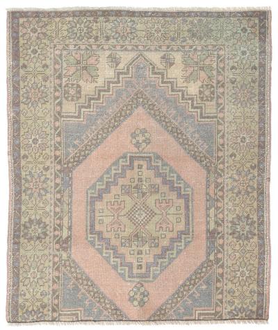 VINTAGE YAHYALI RUG NATUREL 3.6*4.4