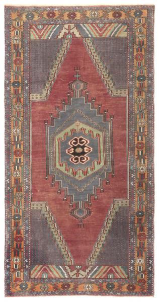 VINTAGE YAHYALI RUG NATURAL 3.8*8.0