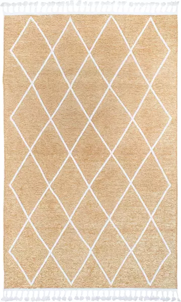 Moretti Trio Nakışlı 11704-F Gold Modern Halı