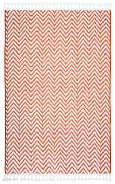 Moretti Trio Nakışlı M1X-U Turuncu Beyaz  Modern Halı