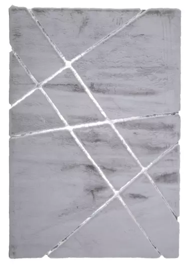 RABBİT KÜRK 015 GRI-SILVER